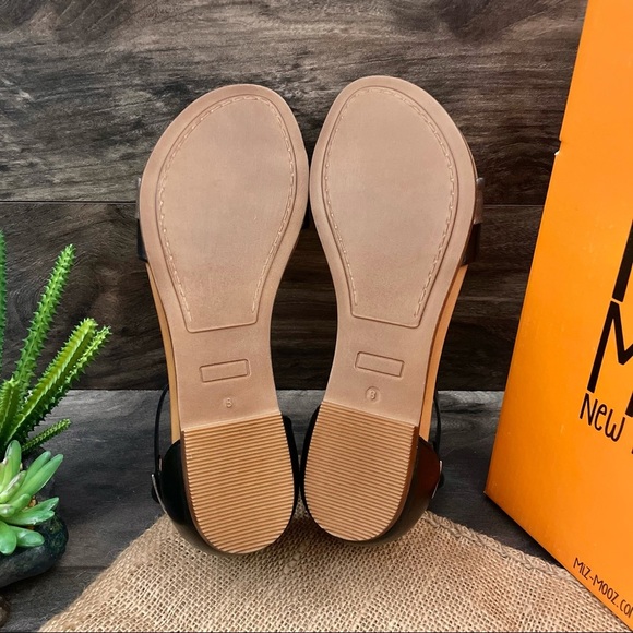 NIB Miz Mooz Atlantic Ankle Strap Flat Sandal 8 - Picture 4 of 13